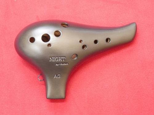 T327【中古品】(NightbyNoble)オカリナ　半艶仕上げ　アルトG管