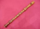 番号272【中古品】(イギリス製作家 Tim Cranmore )ボイスフルート　442-テナーin D　黄楊　キーなし サムホール象牙加工あり