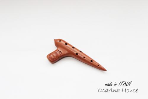 (メナーリオ)本場イタリアのオカリナ　ソプラノC管 Do.1　(クッションケースサービス)