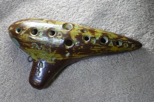 1263【中古品】(レル民族音楽研究所)オカリナ　ソプラノF管